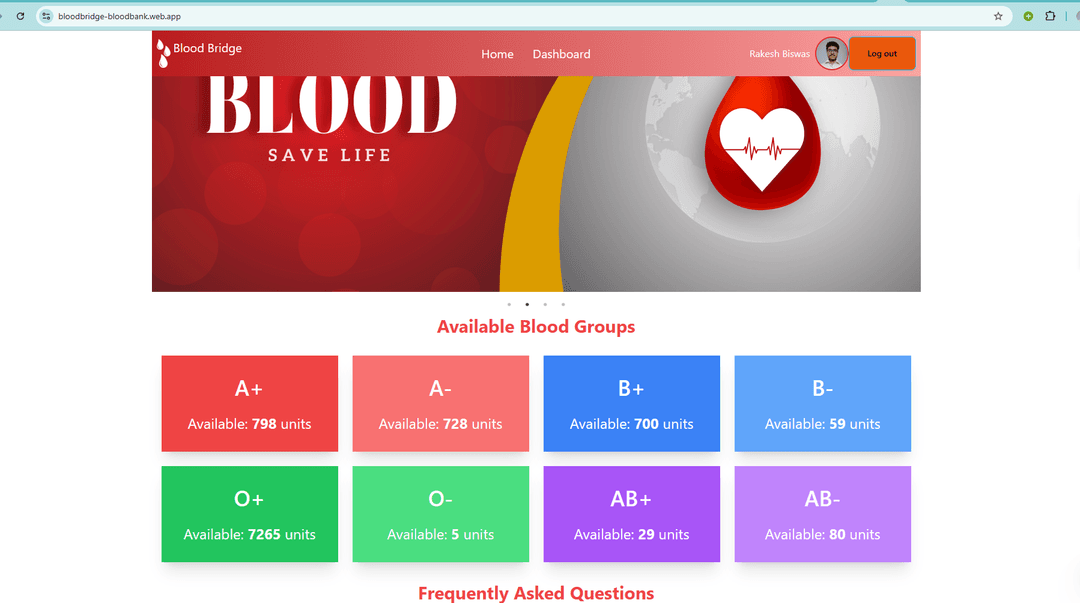 BloodBridge (BBMS) screenshot